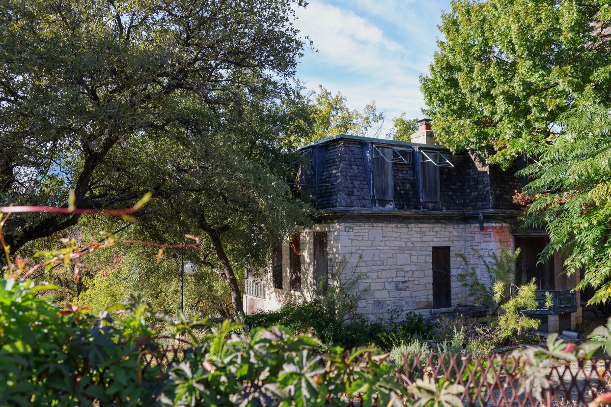 Arthur P. Watson House is pictured on Dec. 2, 2024. Built in 1853, the house was home to Arthur P. Watson and Robert Garrett, an openly gay couple who threw social gatherings for the Austin community and created a safe space for members of the LGBTQ+ community.