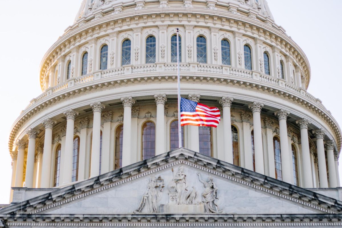 The dome of the US Capitol on Jan. 17, 2025.