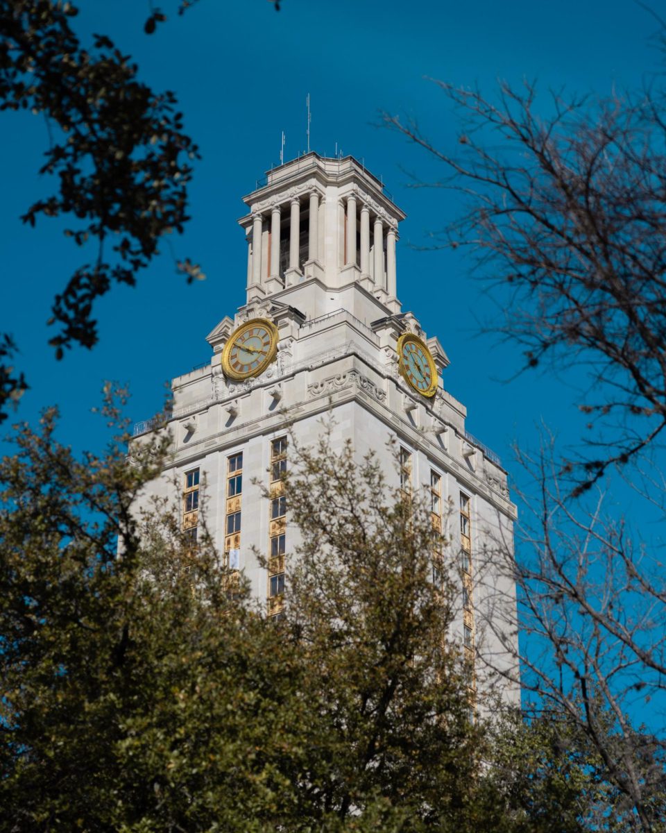 The University of Texas Main Building on March 2, 2024.