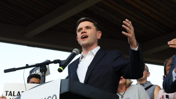 State Rep. James Talarico, D-Austin, kicked off his bid for the U.S. Senate at a rally in Round Rock, Texas, on Tuesday hours after announcing his candidacy. Joined by legislators and supporters, the event drew more than 1,000 people with hours notice.