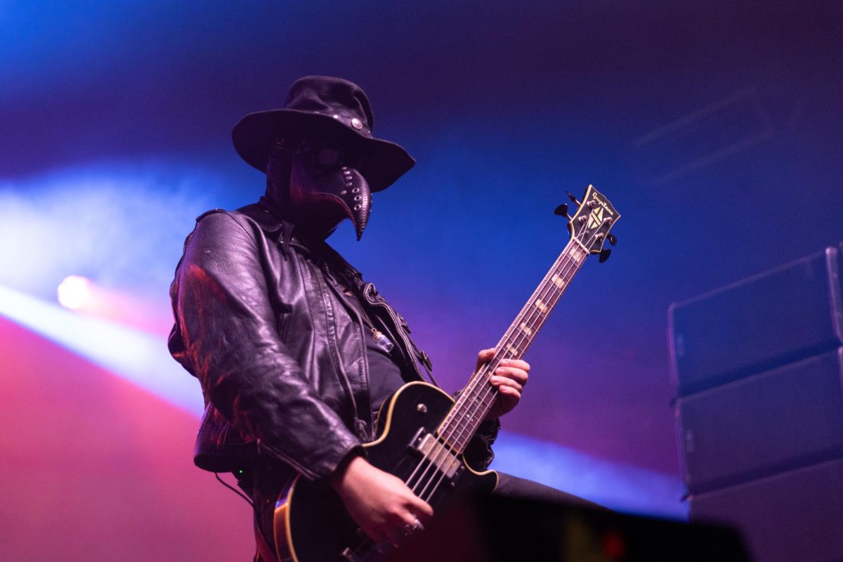 Castle Rat performs at Levitation at Palmer Events Center  on Sept. 26, 2025. The medieval fantasy metal band kicked the first festival day off on Friday. 