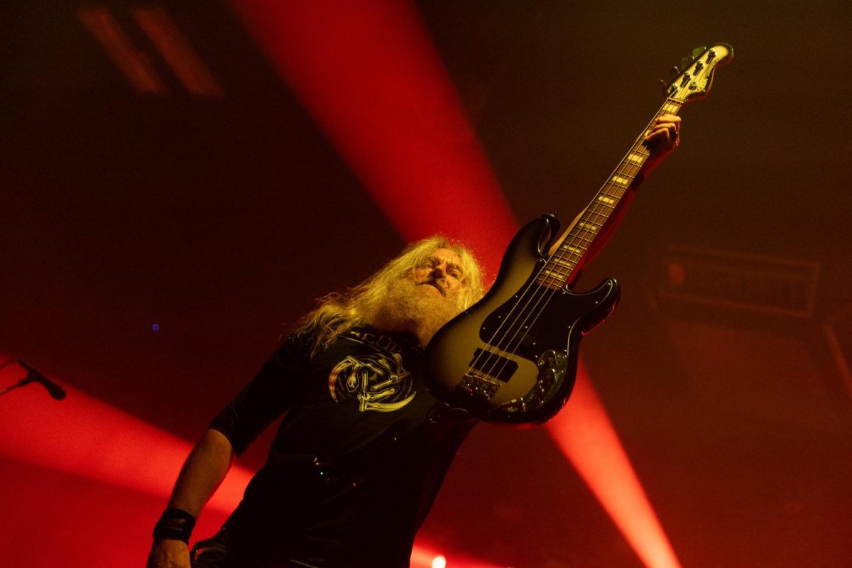 Heavy metal band Mastodon headlined the first day of Levitation at Palmer Events Center on Sept. 26, 2025. 