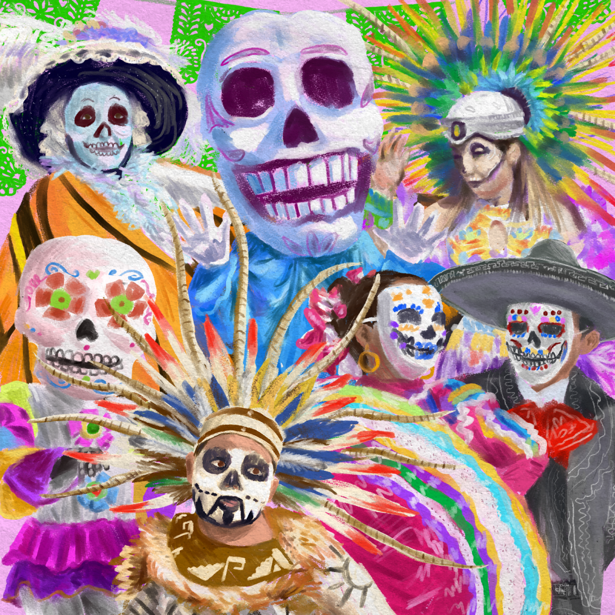 On Oct. 26, the Mexic-Arte Museum hosted the 41st annual Viva la Vida Festival and Parade, celebrating Día de los Muertos.