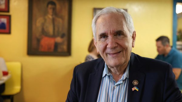 U.S. Rep. Lloyd Doggett poses for a portrait at Joe's Bakery and Coffee Shop Oct. 28.