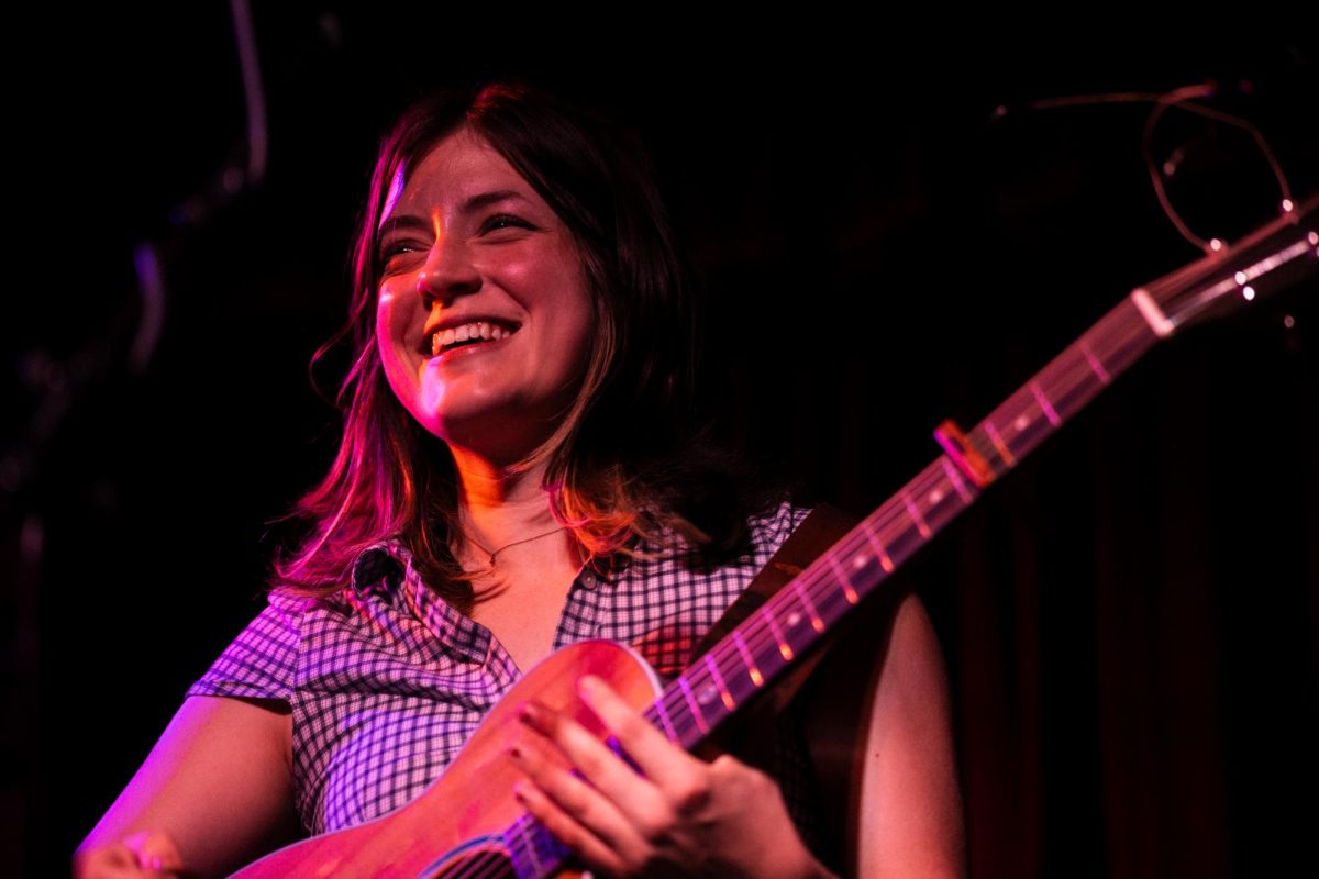 Indie-folk artist Audrey Price performs at Cactus Cafe on Jan. 30.