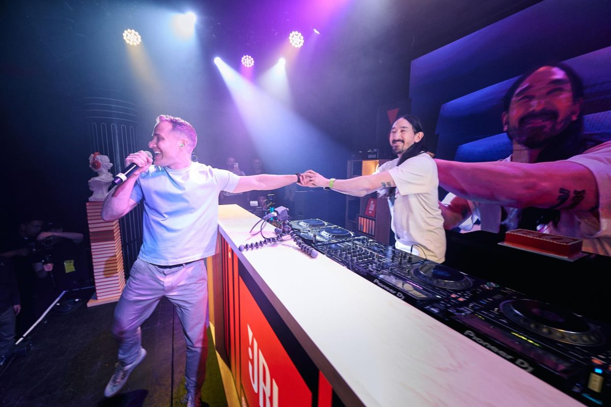 Liveshot: Steve Aoki takes the cake at SXSW JBL Livebrary 