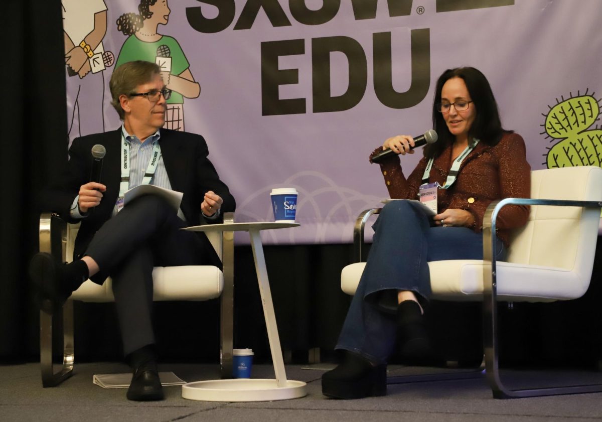 Early childhood researchers Michael Levine and Dana Suskind spoke at SXSW EDU on Monday, March 9. Levine interviewed Suskind about her new book, "Human Raised: Nurturing Connection, Curiosity & Lifelong Learning in the Age of AI."