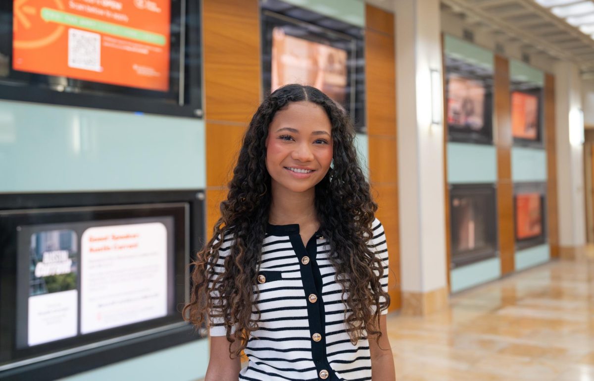 Actress Faith Bryant poses for a portrait at the Jesse H. Jones Communication Center on March 10.