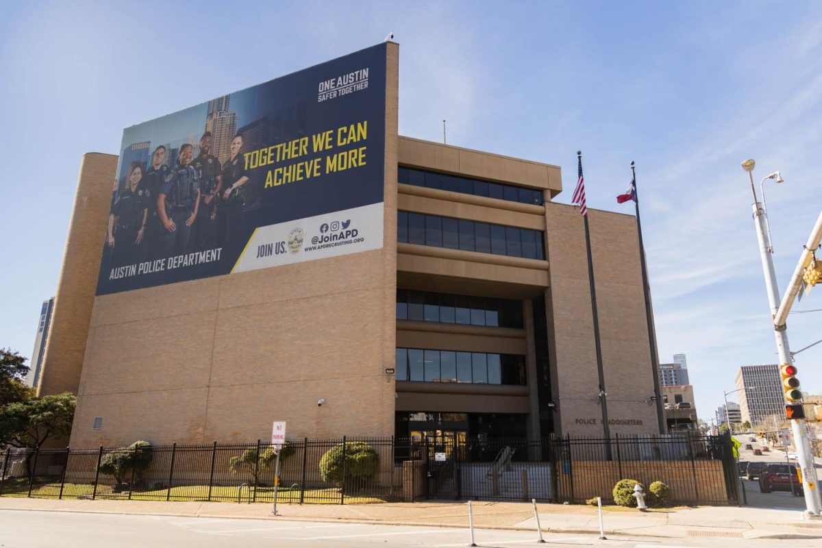 The Austin Police Department Headquarters is pictured on Jan. 12, 2022.