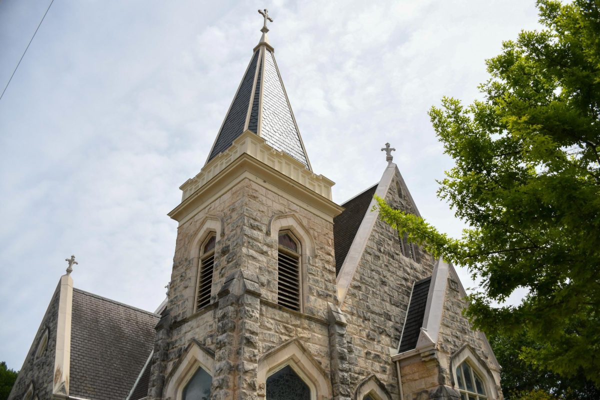 The All Saints' Episcopal Church is pictured on April 7.
