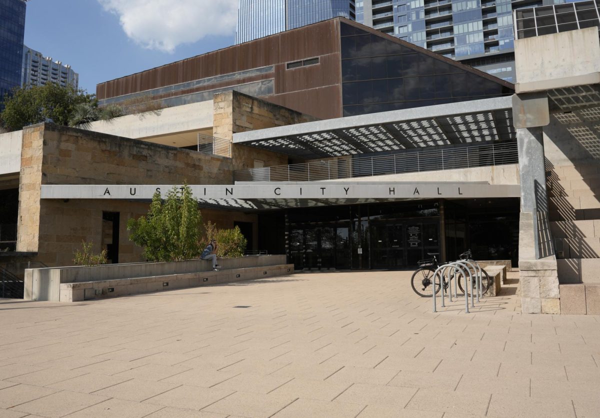 Austin City Hall pictured on Oct. 1, 2025.