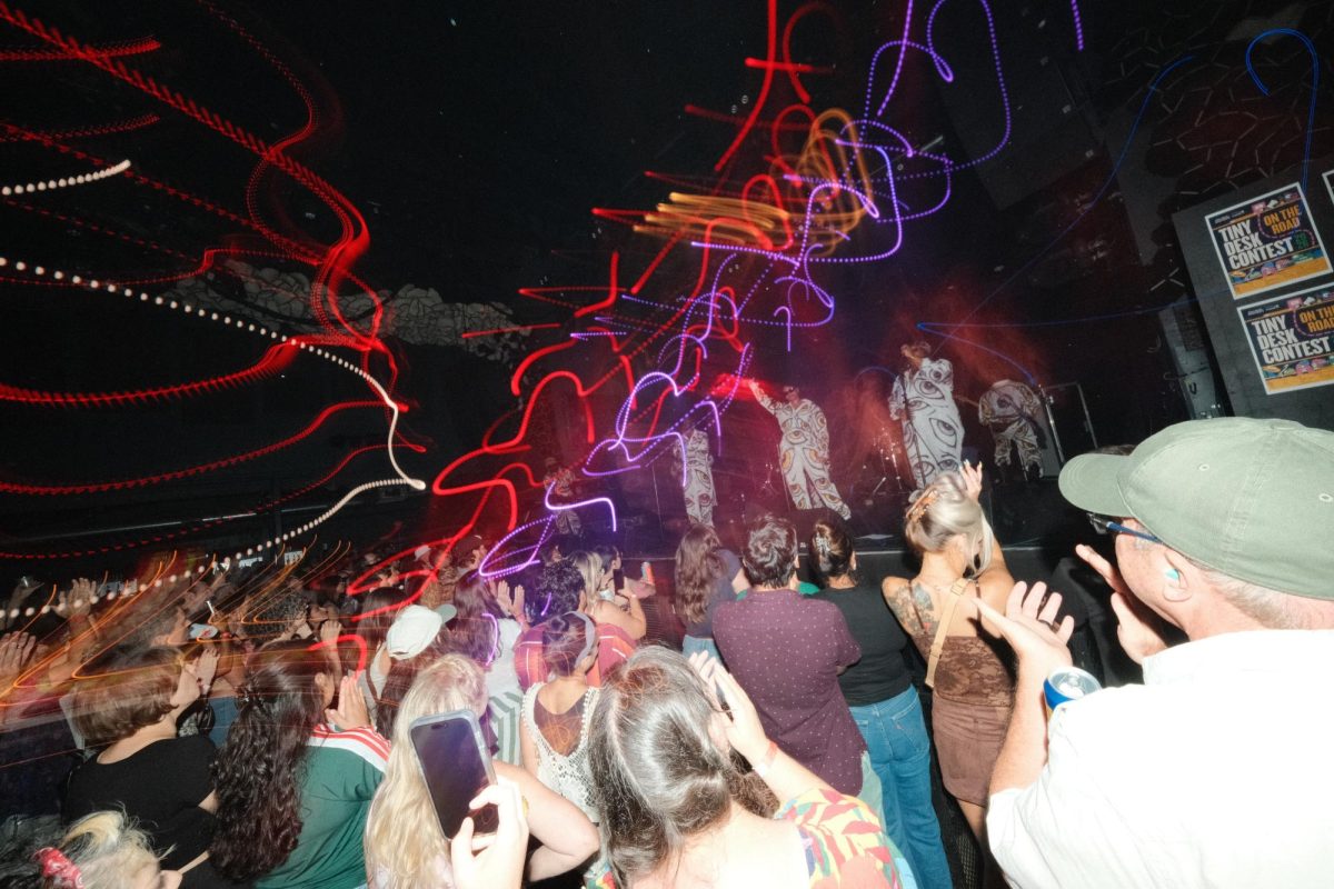 Cure for Paranoia preforms at Emo's Austin for NPR's The Tiny Desk Concert On The Road tour on Wednesday June 24.