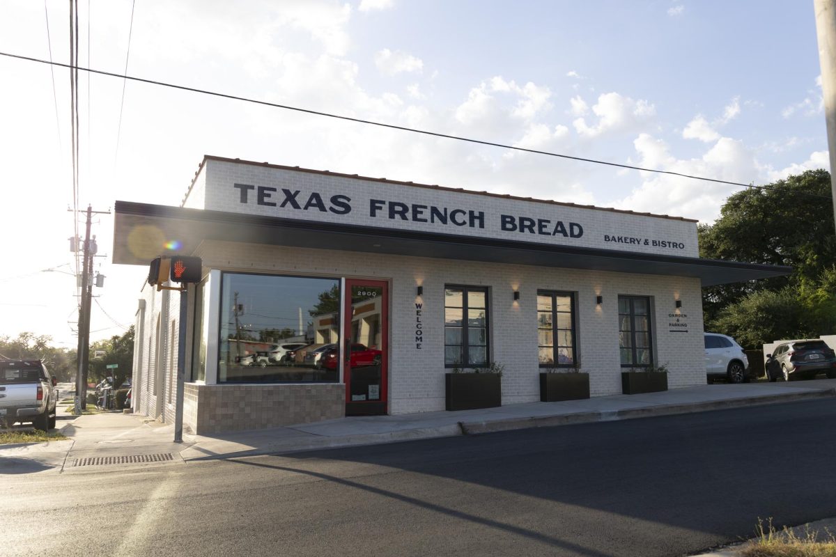 Texas French Bread bakery on Rio Grande Street is pictured on July 8.